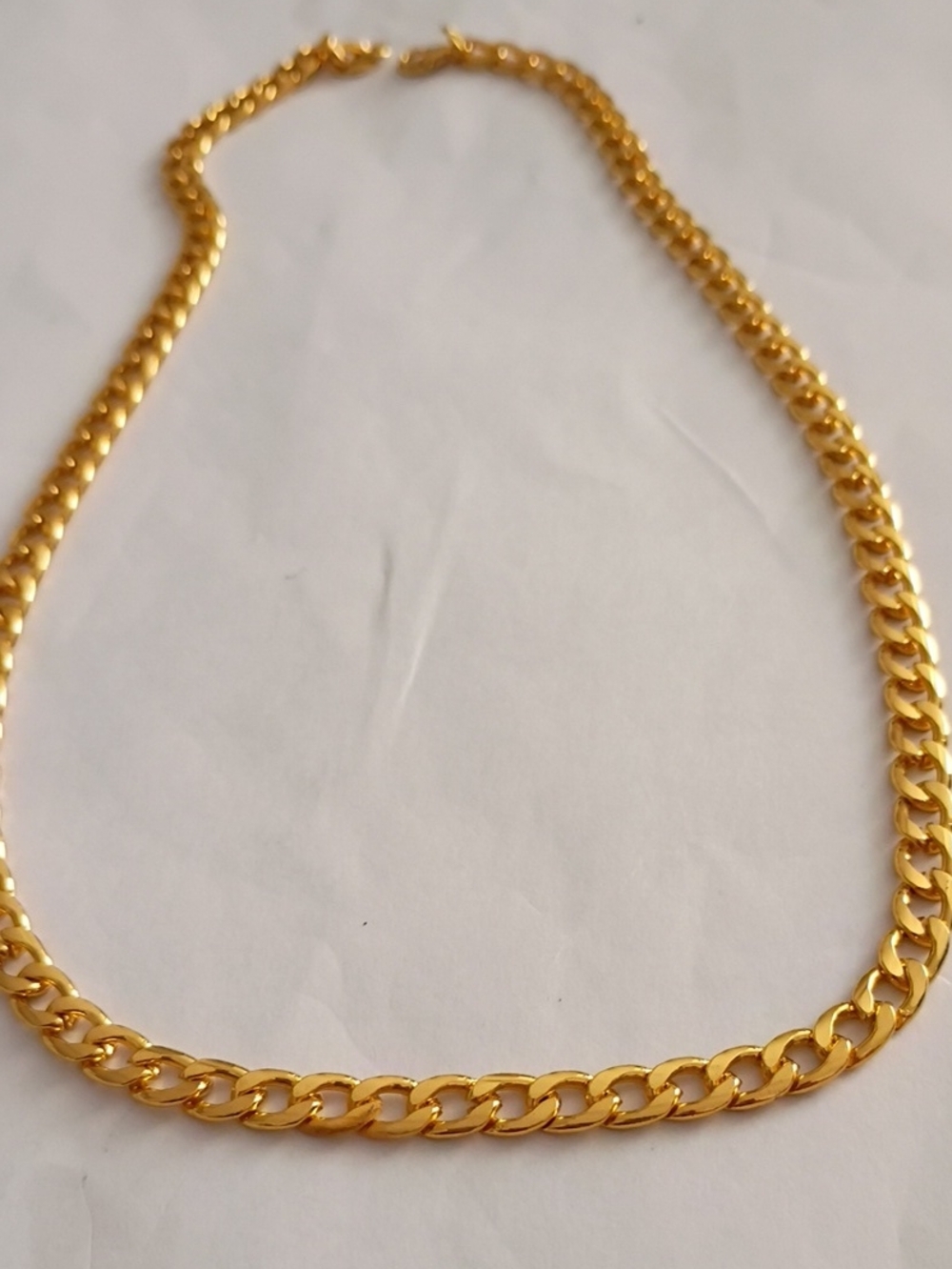 Gold Cuban Link Necklace - Men's Jewelry